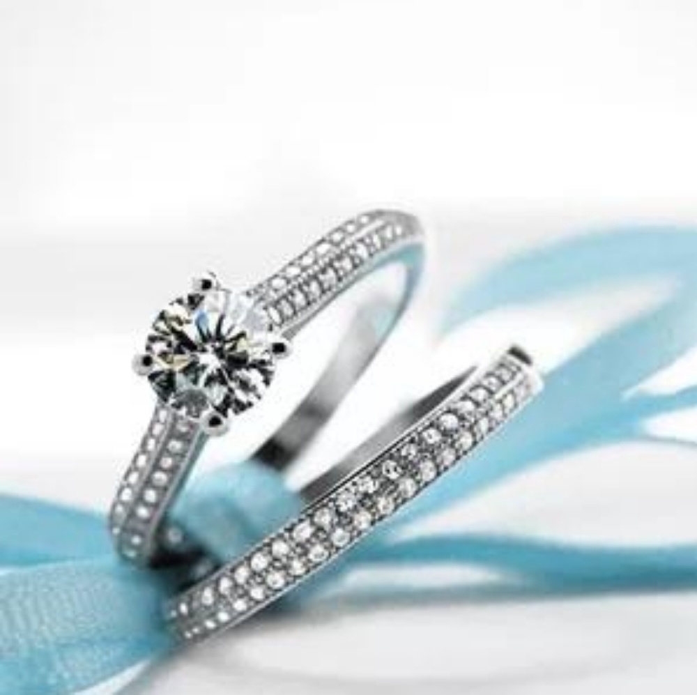 🔥925. Sterling Silver Bridal Fashion Set💍 🔥 - Picture 2 of 5